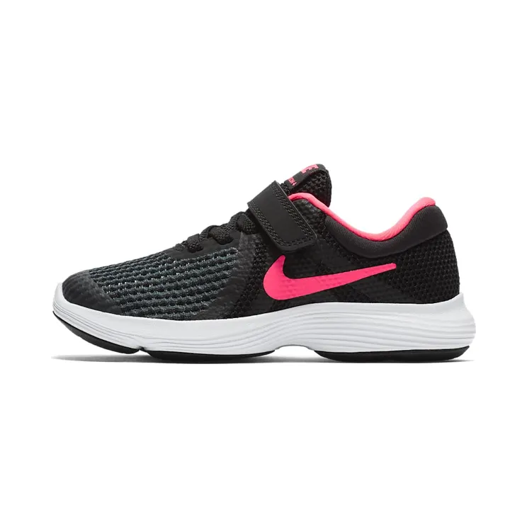 Nike Revolution 4 “Black / White / Racer Pink” (943307-004)