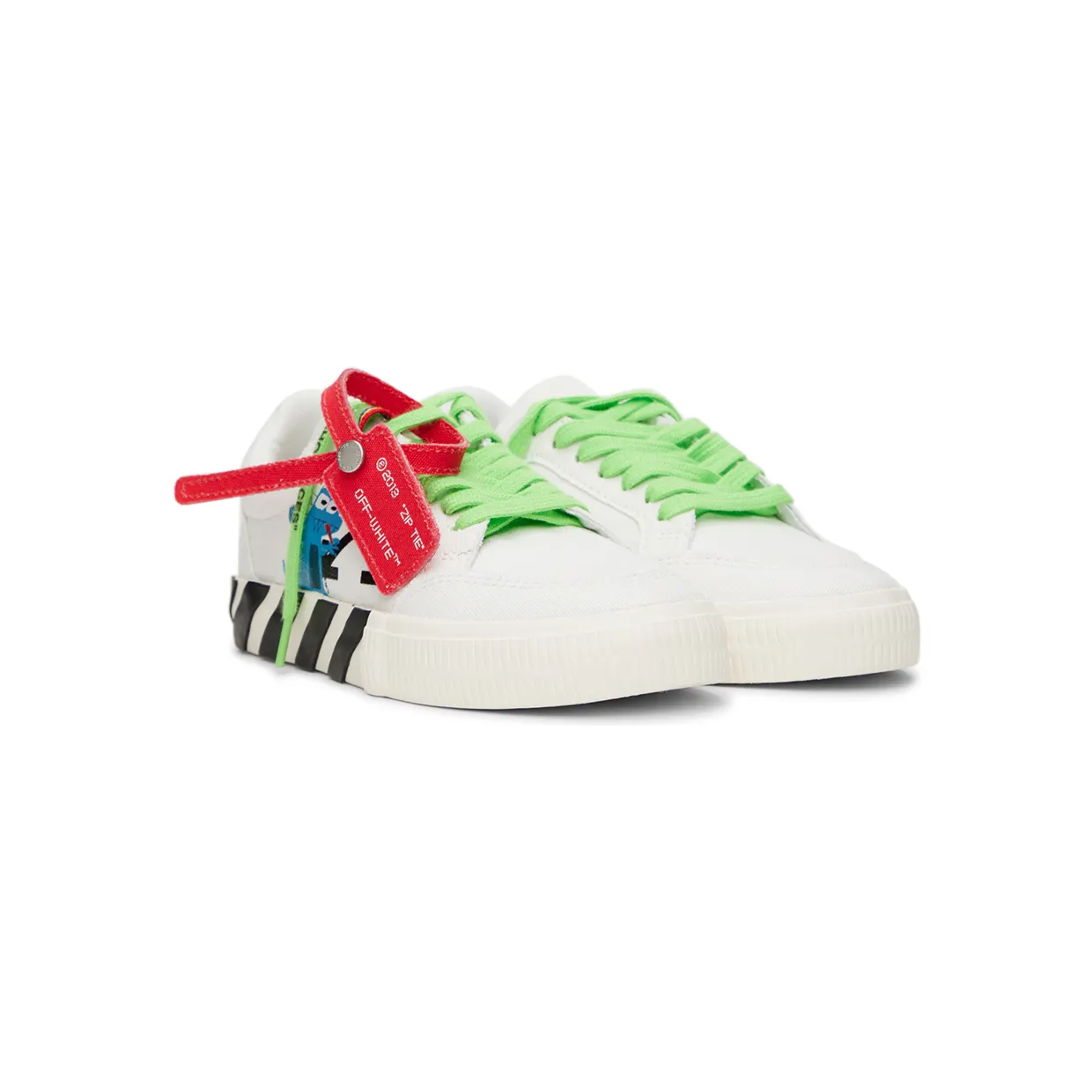 Off-White Kids White Monsters Vulcanized Sneakers (OBIA003F22FAB0010145) (4)