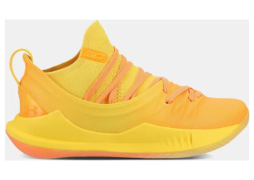 Under Armour Curry 5 Yellow Orange