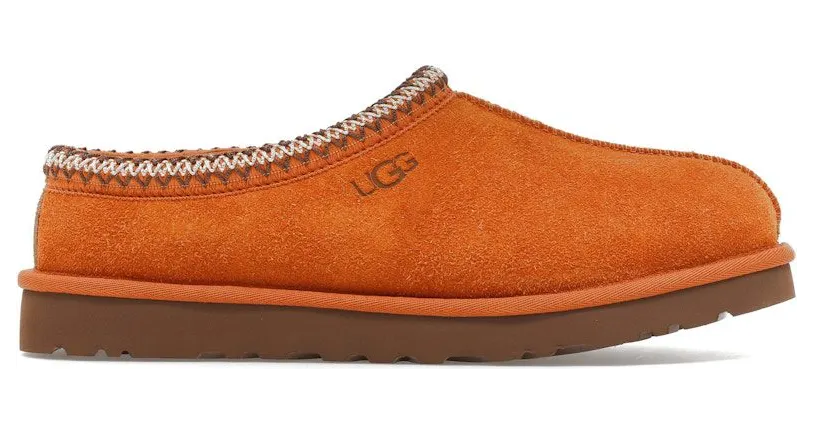 UGG Tasman Shaggy Suede Slipper Dark Apricot (1166930-DCT)
