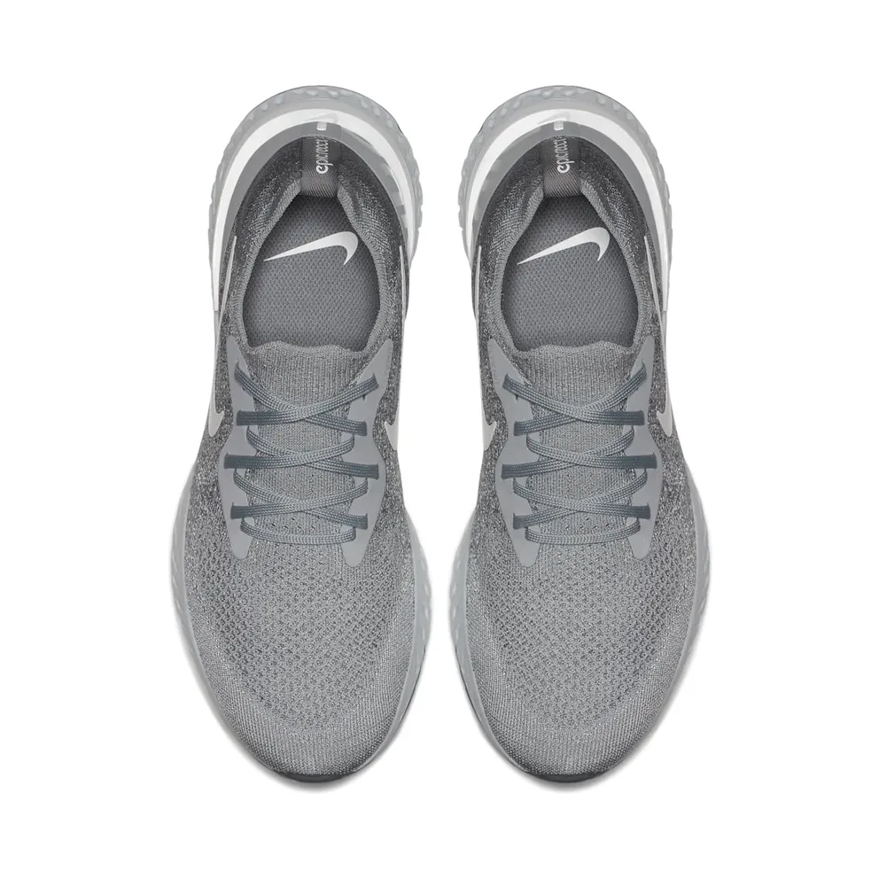 Nike Epic React Flyknit Wolf Grey Wolf Grey/White-Cool Grey-Pure Platinum (AQ0067-002)