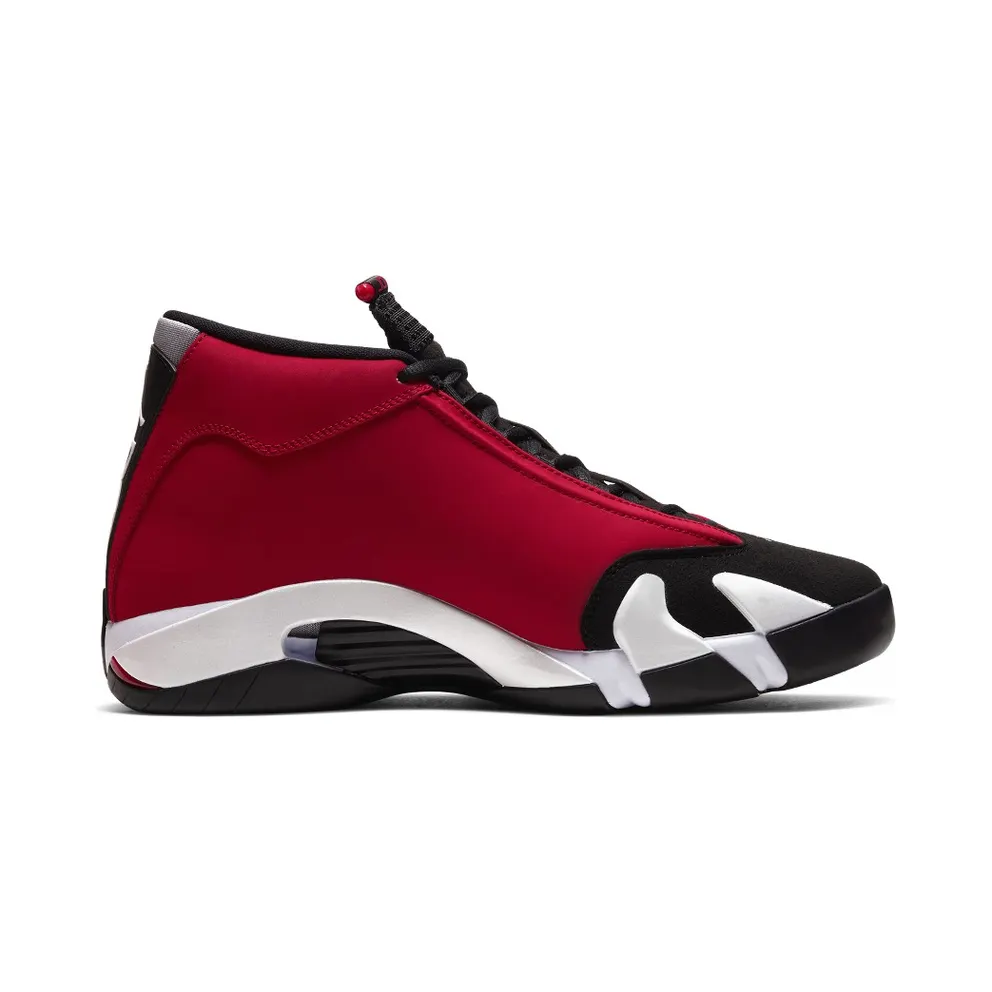 Jordan 14 Retro Gym Red Toro Black/White-Off White-Gym Red (487471-006)