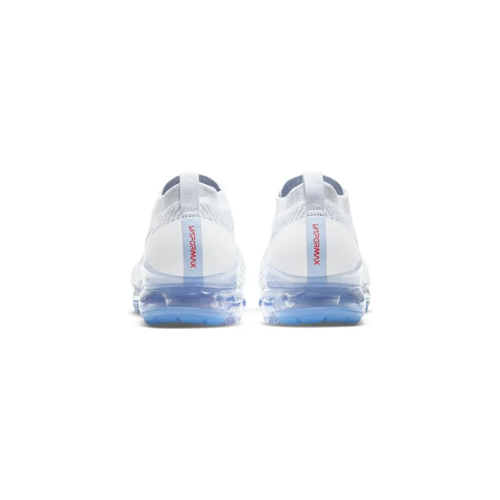 Nike Air VaporMax Flyknit 3 One Of One White/Pure Platinum-Grey Fog-Cerulean (CW5643-100)