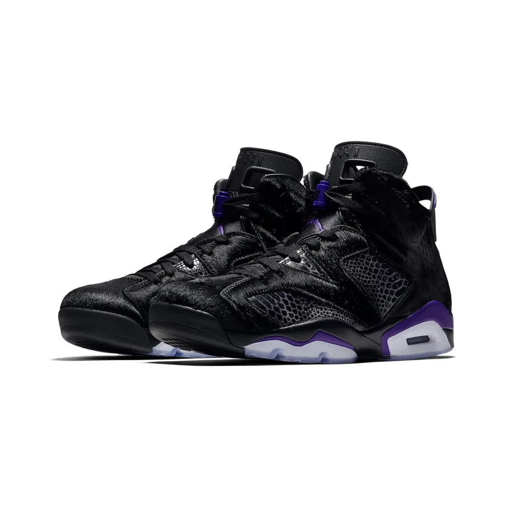 Air Jordan x Social Status Nike AJ VI 6 Black Dark Concord (AR2257-005)