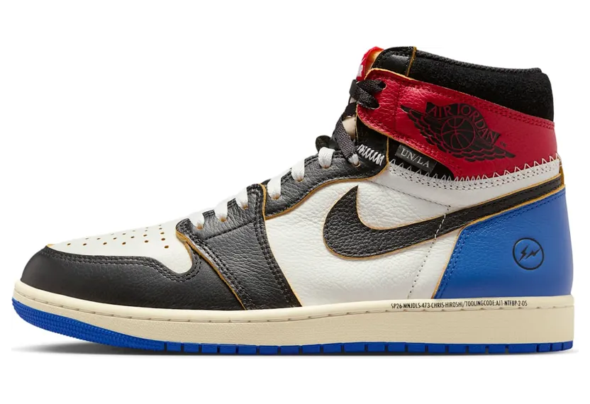 Air Jordan 1 “Fragment Design – Union LA – Varsity Red” (IO7847-002)