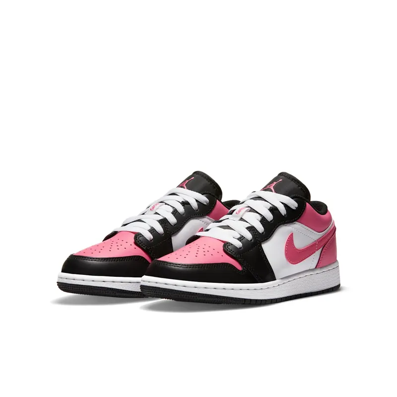 Jordan 1 Low Pinksicle (GS) White/Black-Pinksicle (554723-106)