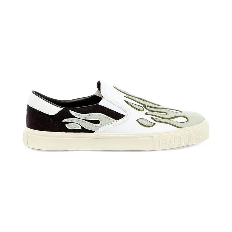 AMIRI Flame Slip On Pale Lime/Black (Y0F23149CL-PBW)