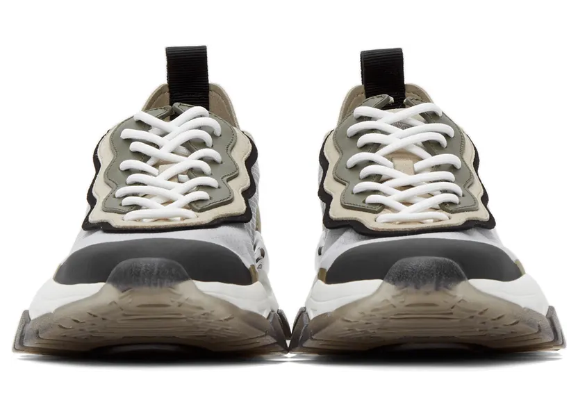 Moncler Beige & Khaki Leave No Trace Light Sneakers (4M732 – 00 – 02SR3) (2)