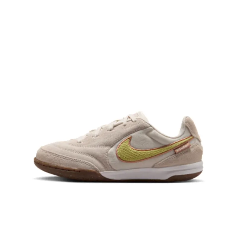 Nike Jr. Tiempo Streetgato PRM ‘ Low-Top “Chalk / Moon Particle / Lemon Venom” (IV5706-100)