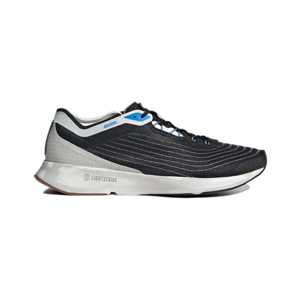 adidas Parley x Adizero Laufschuh Core Black / Grey Five / Pulse Blue (HQ6598)