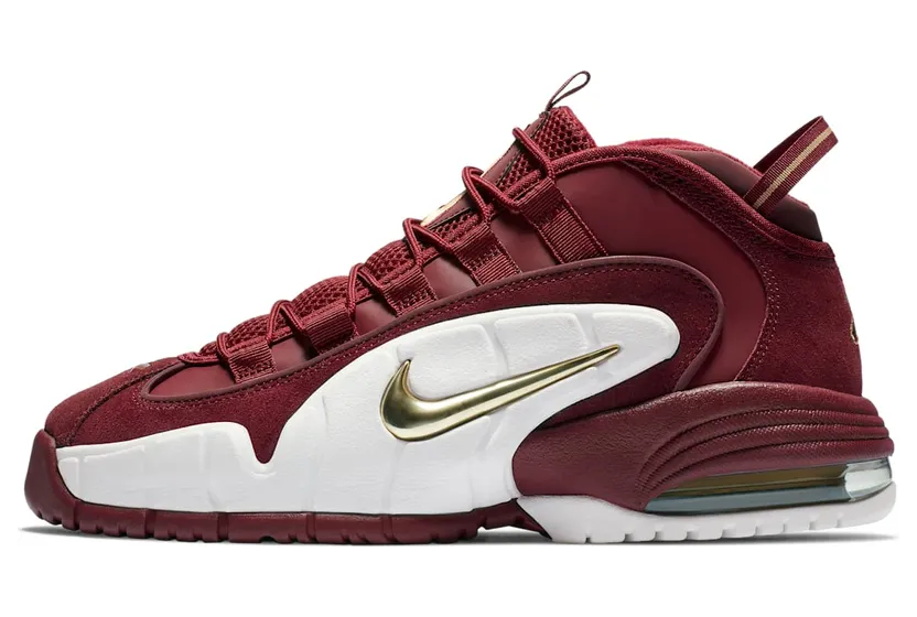 Nike Air Max Penny 1 ‘House Party’ Team Red/White-Metallic Gold (685153-601)