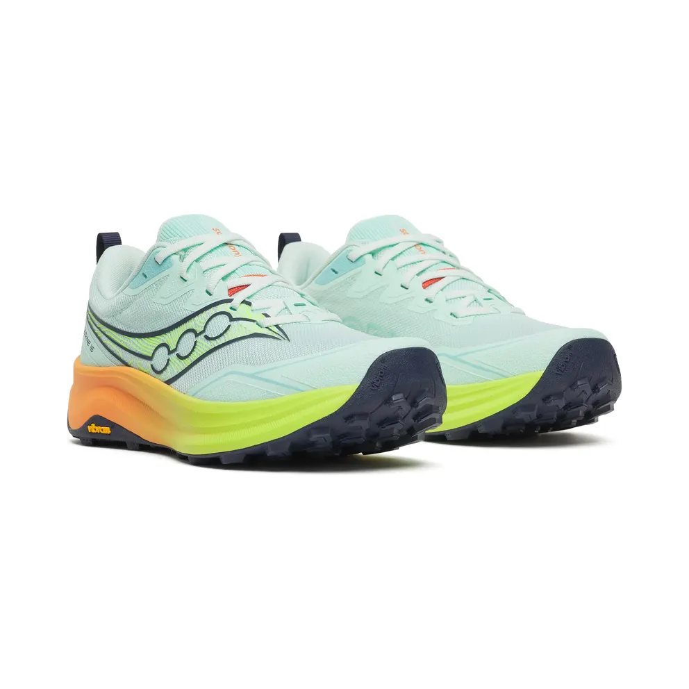 SAUCONY Peregrine 16 “Aqua / Citron” (S11066-130)