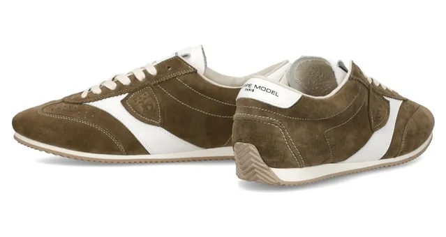 Philippe Model Planche Lateral-logo Suede “Green/White” (PNLU D005) (4)