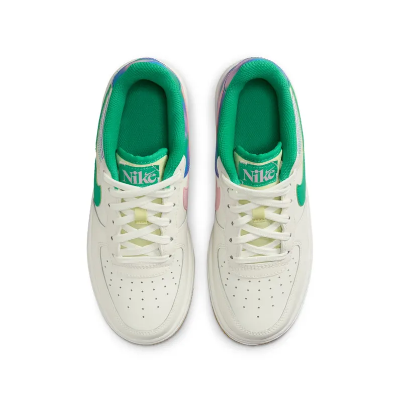 Nike Air Force 1 Low LV8 3 Heel Stitch Sail Stadium Green (FJ7540-100)