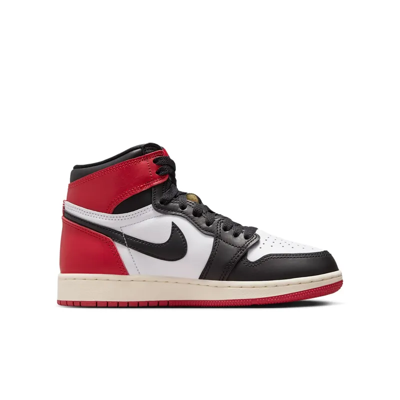 Jordan 1 Retro High OG GS “Black Toe Reimagined” (FD1437-106)