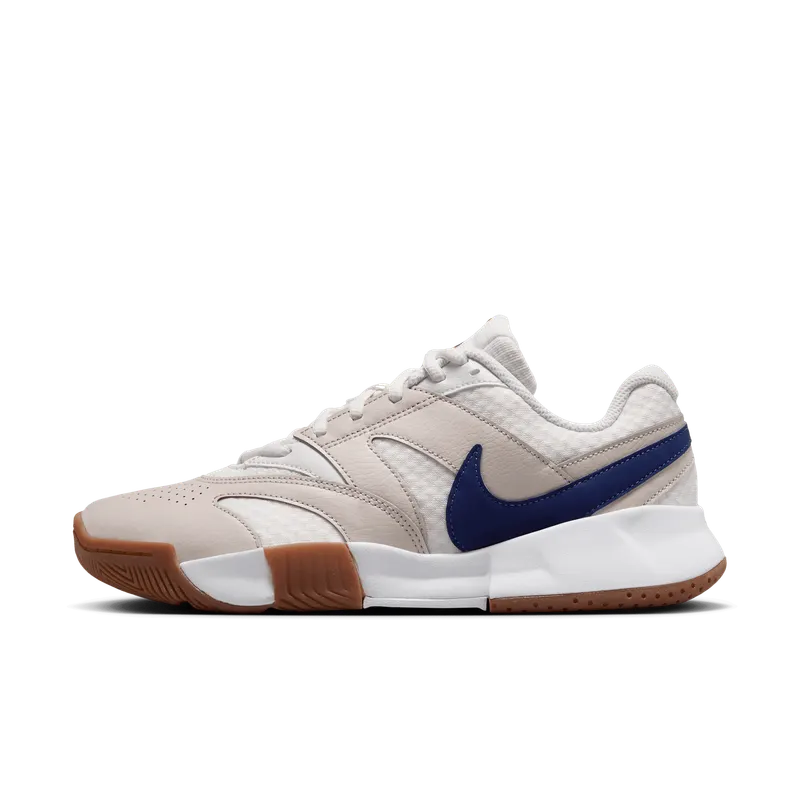 Nike Court Lite 4 Summit White Light Bone White Binary Blue (FD6575-102)