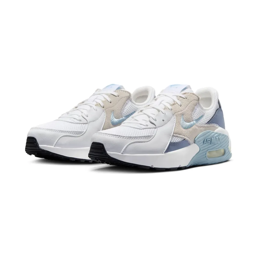 Nike Air Max Excee White Ashen Slate Black Light Armory Blue (CD5432-138)