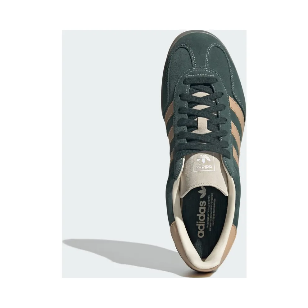 Adidas Gazelle Indoor Shadow Green / Warm Sandstone / Wonder White (JH5402)