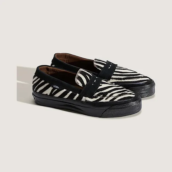 Vans Premium Loafer “Pony Hair Zebra” (VN000VASZBR)