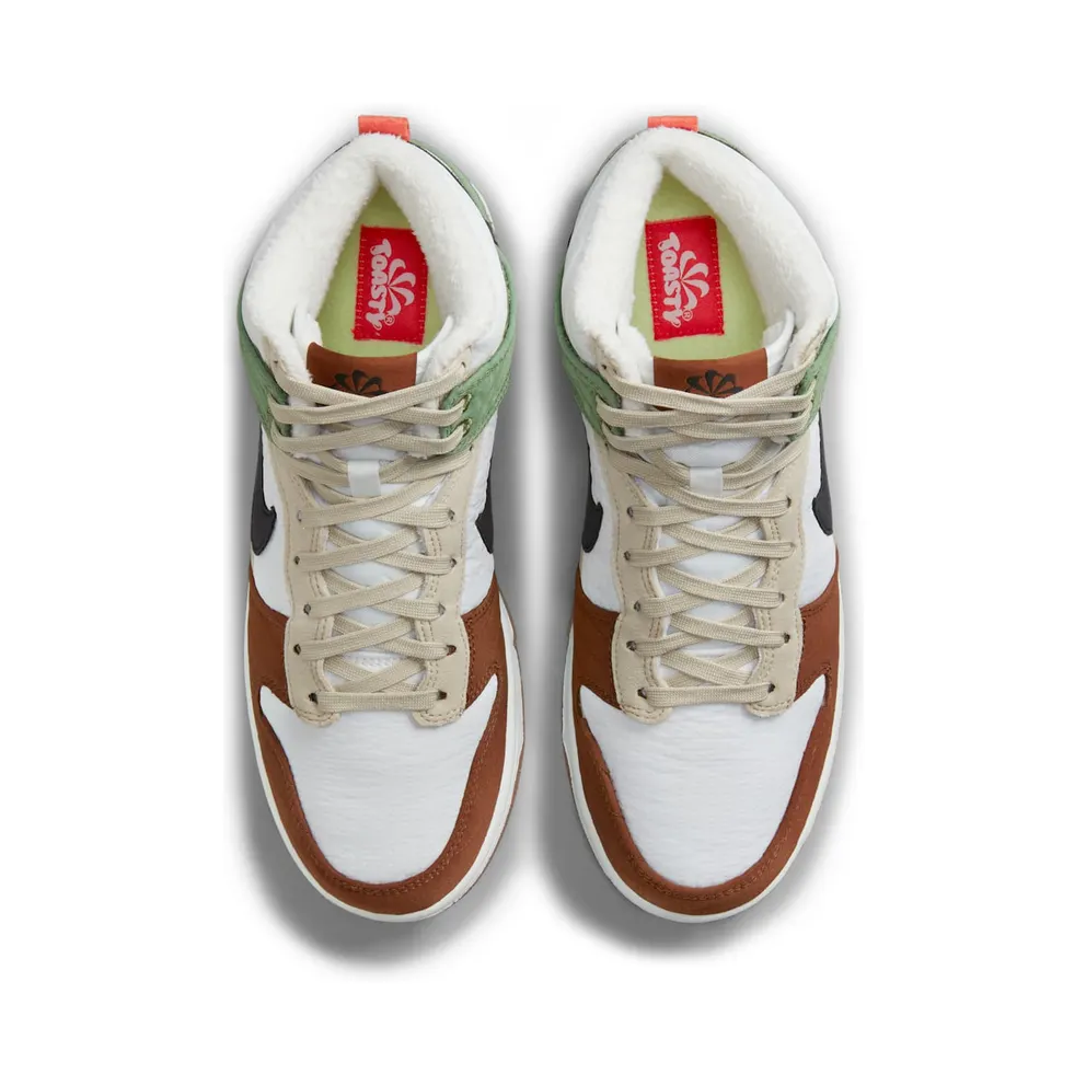 Nike Dunk High Toasty – “Summit White / Black / Oil Green / Rattan” (DN9909-100)