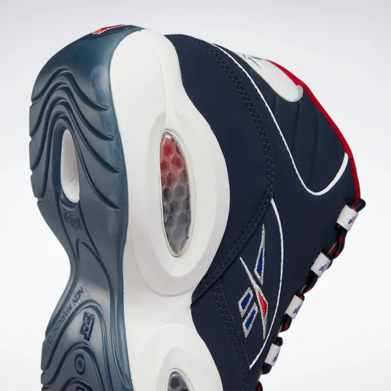Adidas Question Mid Vector Navy / Cloud White / Vector Red (H01281)