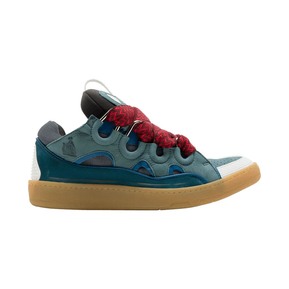 Lanvin Leather Curb Blue Grey (FM-SKRK11-DRAG-A2018)