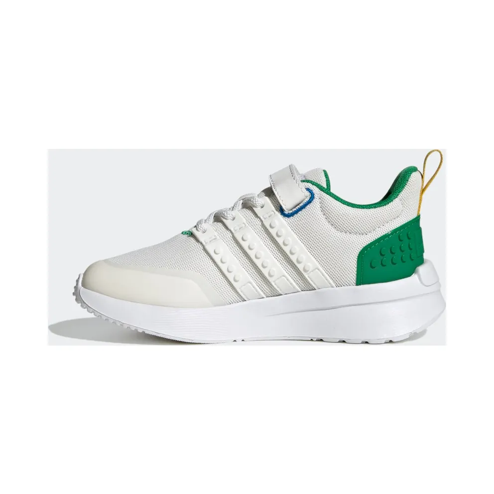 Adidas adidas x LEGO® Racer TR21 Elastic Lace and Top Strap Core White / Core White / Green (HQ1315)