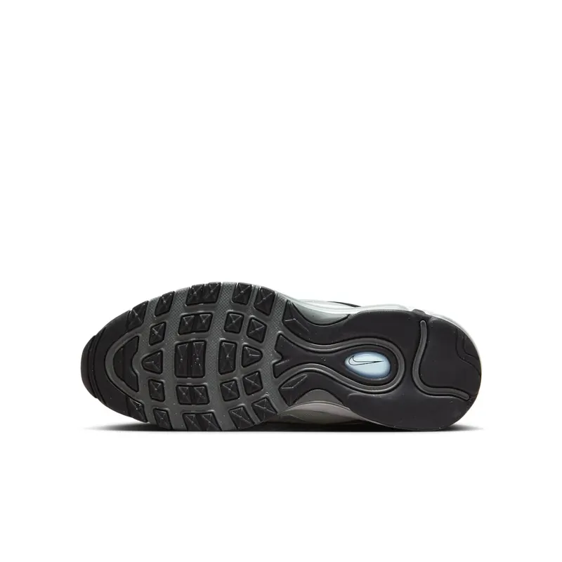 Grade School Nike Air Max 97 “BLACK IRON GREY” (921522-033)
