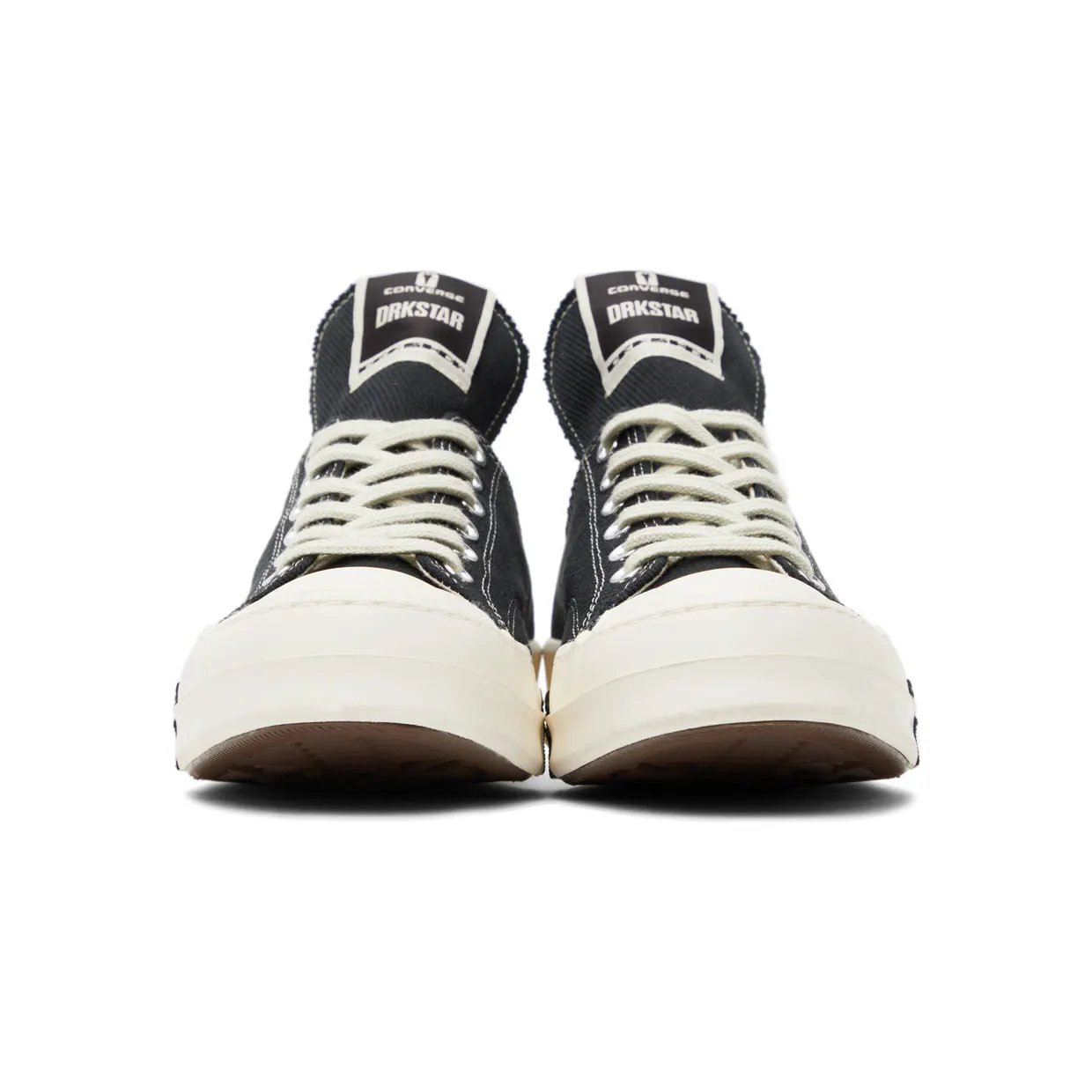 Rick Owens Drkshdw Black Converse Edition Drkstar Lo Sneakers (DC02AX727 CTDR2) (2)
