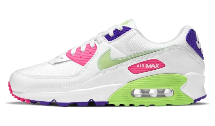 Nike Air Max 90 White Neon (DH0250-100)
