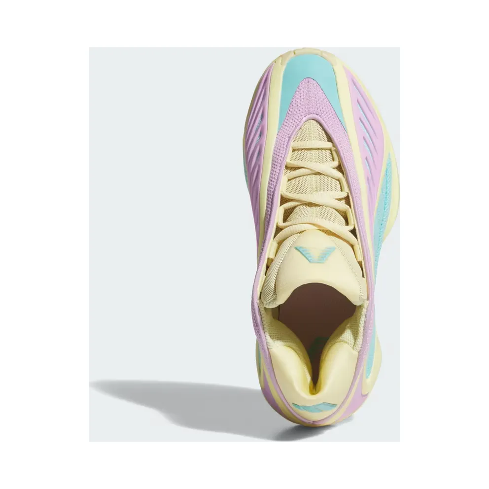 Adidas Anthony Edwards 2 J Almost Yellow / Bliss Lilac / Flash Aqua (JQ9505)