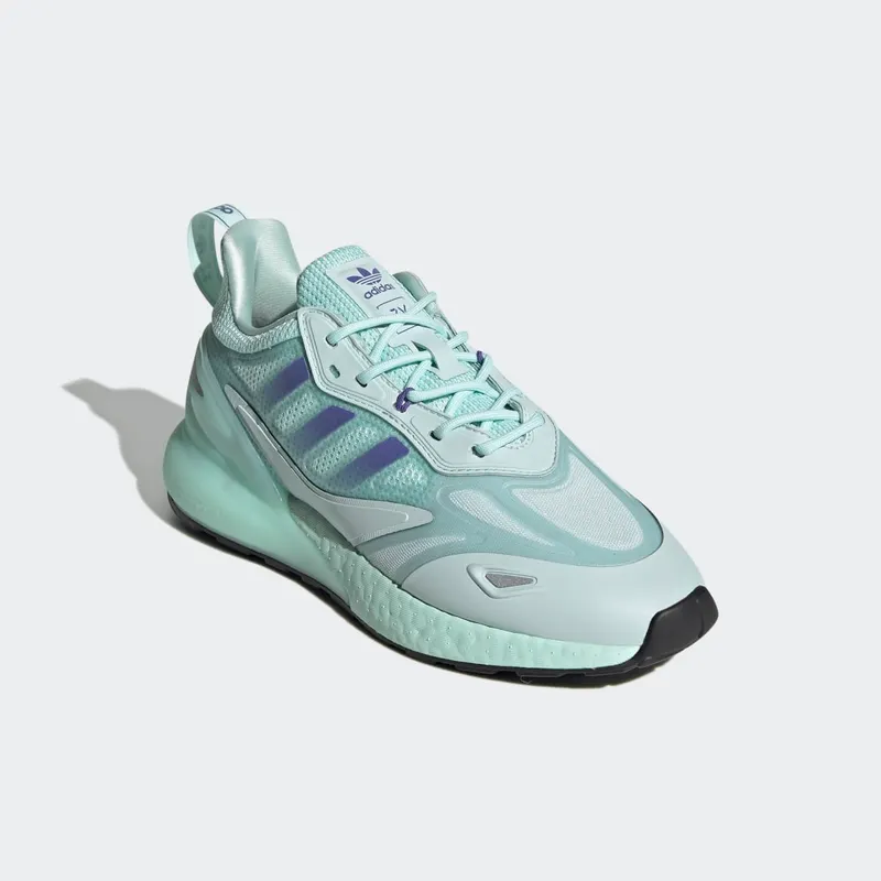 Adidas ZX 2K Boost 2.0 Halo Mint / Purple / Silver Metallic (GZ7826)