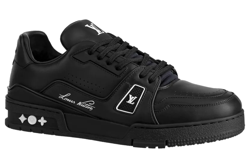 Louis Vuitton LV Trainer Black Wool (1A9AFM)