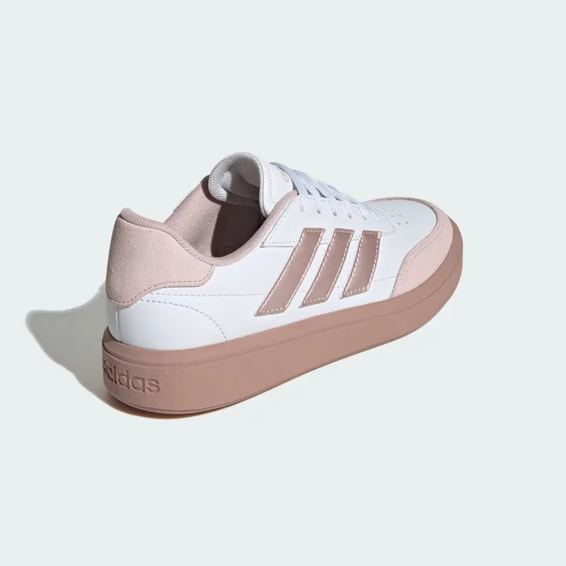 adidas Courtblock Cloud White Sandy Pink Met. Sandy Pink (ID6498)