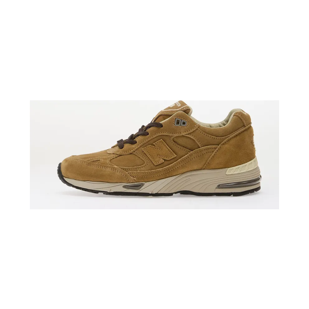 New Balance 991v1 Luxe Suede MiUK Dijon Castle Wall
