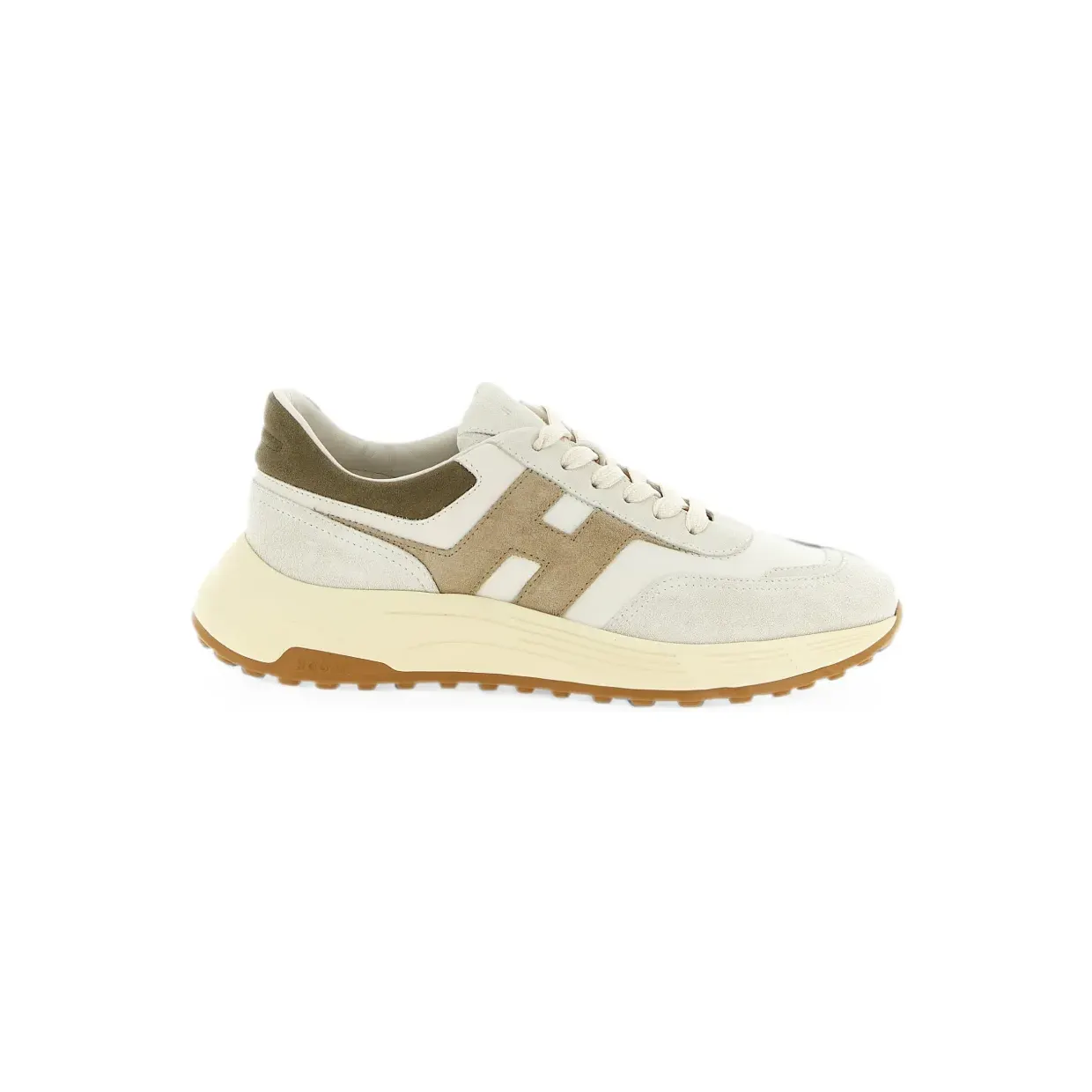 Hogan Hyperlight sneakers met logopatch – Beige (HXM5630FR30UI9)