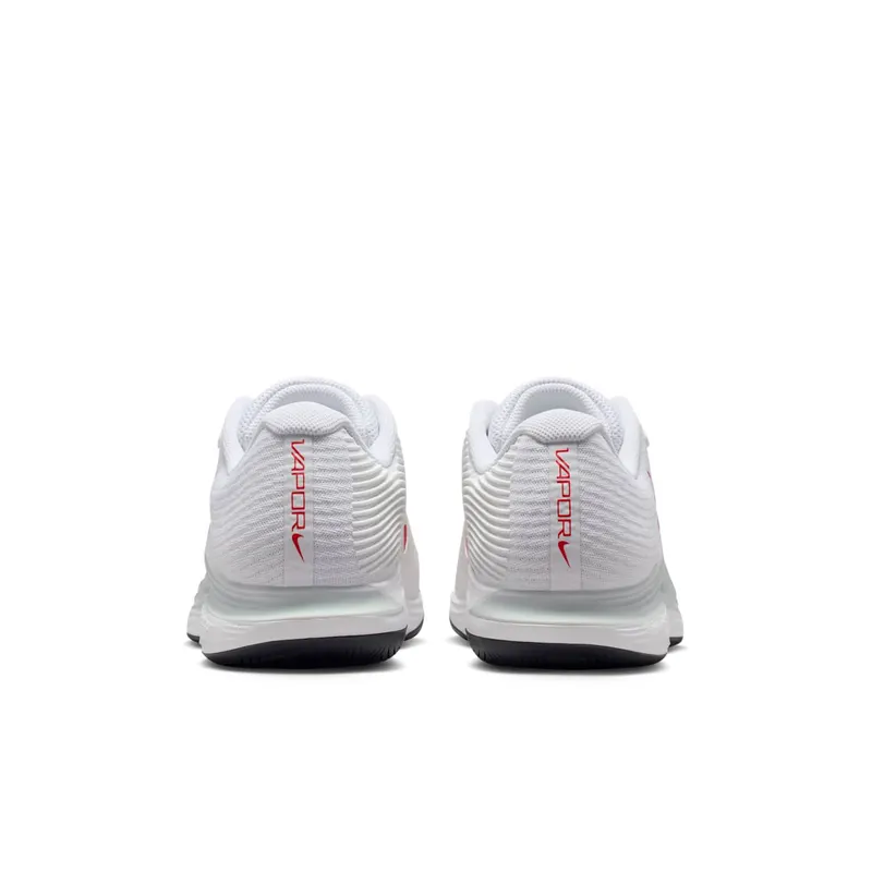 Nike Court Air Zoom Vapor 12 HC White Pure Platinum Light Crimson (FV5552-109)