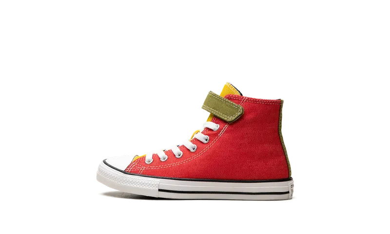 Converse Chuck Taylor All Star Easy-On High PS “Twill Color-Blocked” (A03583F)