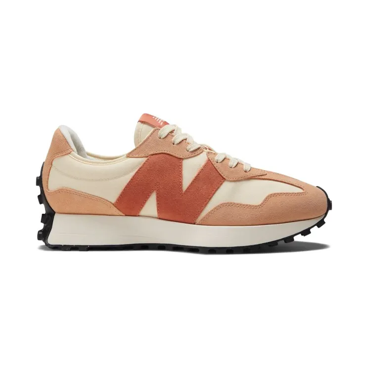 New Balance Beige & Tan 327 Sneakers (MS327WC)