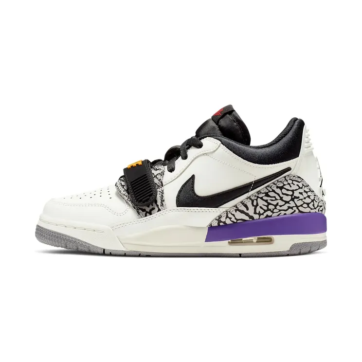 Air Jordan Legacy 312 Low (GS) “Summit White / Black / Varsity Purple / Varsity Red” (CD9054-102)
