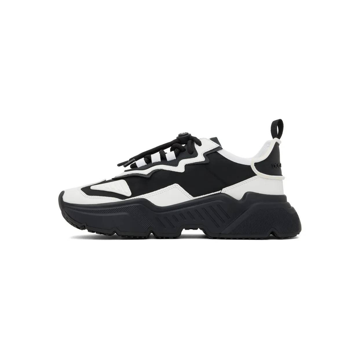 Dolce & Gabbana Black & White Daymaster Sneakers (CS1941 AQ356) (3)