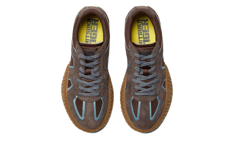 Onitsuka Tiger Duck Tiger Trainer Licorice Brown Dark Brown (1183C165-201)