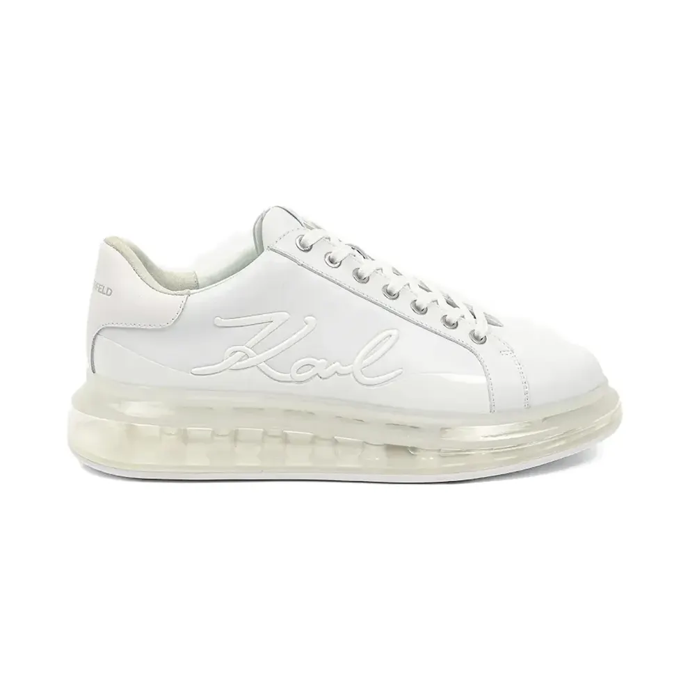 Karl Lagerfeld Kapri Kushion Signia Shine Sneakers – Weiß (KL52648F100)