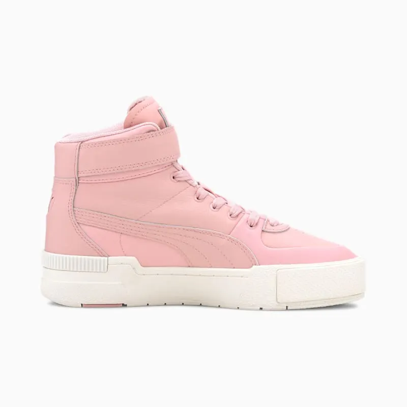 Puma Cali Sport Top Warm Up Pink/White (37343602)