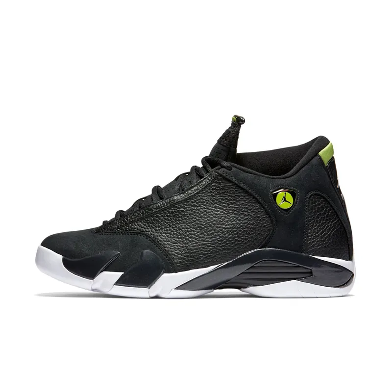 Jordan 14 Retro Indiglo (2016) Black/White-Indiglo (487471-005)