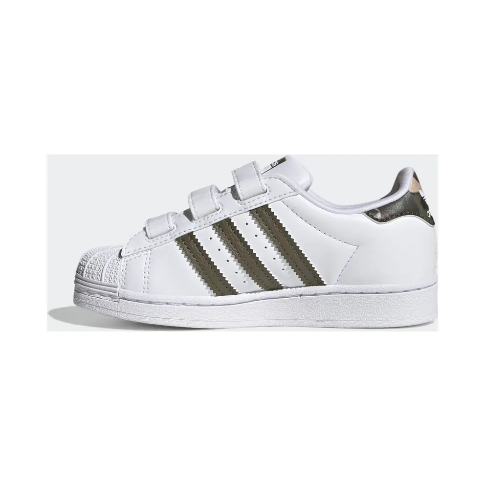 Adidas Superstar Cloud White / Olive Strata / Cloud White (HQ4285)