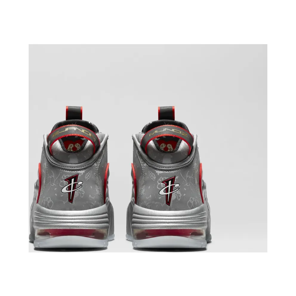 Nike Air Max Penny 1 Doernbecher Silver/Hyper Crimson (728590-001)
