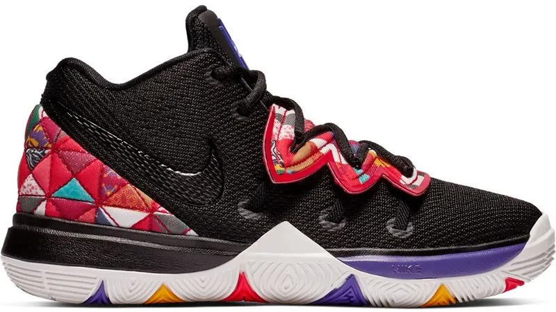 Nike Kyrie 5 Chinese New Year 2019 (PS) Black/Summit White-Black (AQ2458-010)