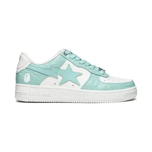 A Bathing Ape Bape Sta #4 Linecamo White Sax (1K30-191-304-SAX)