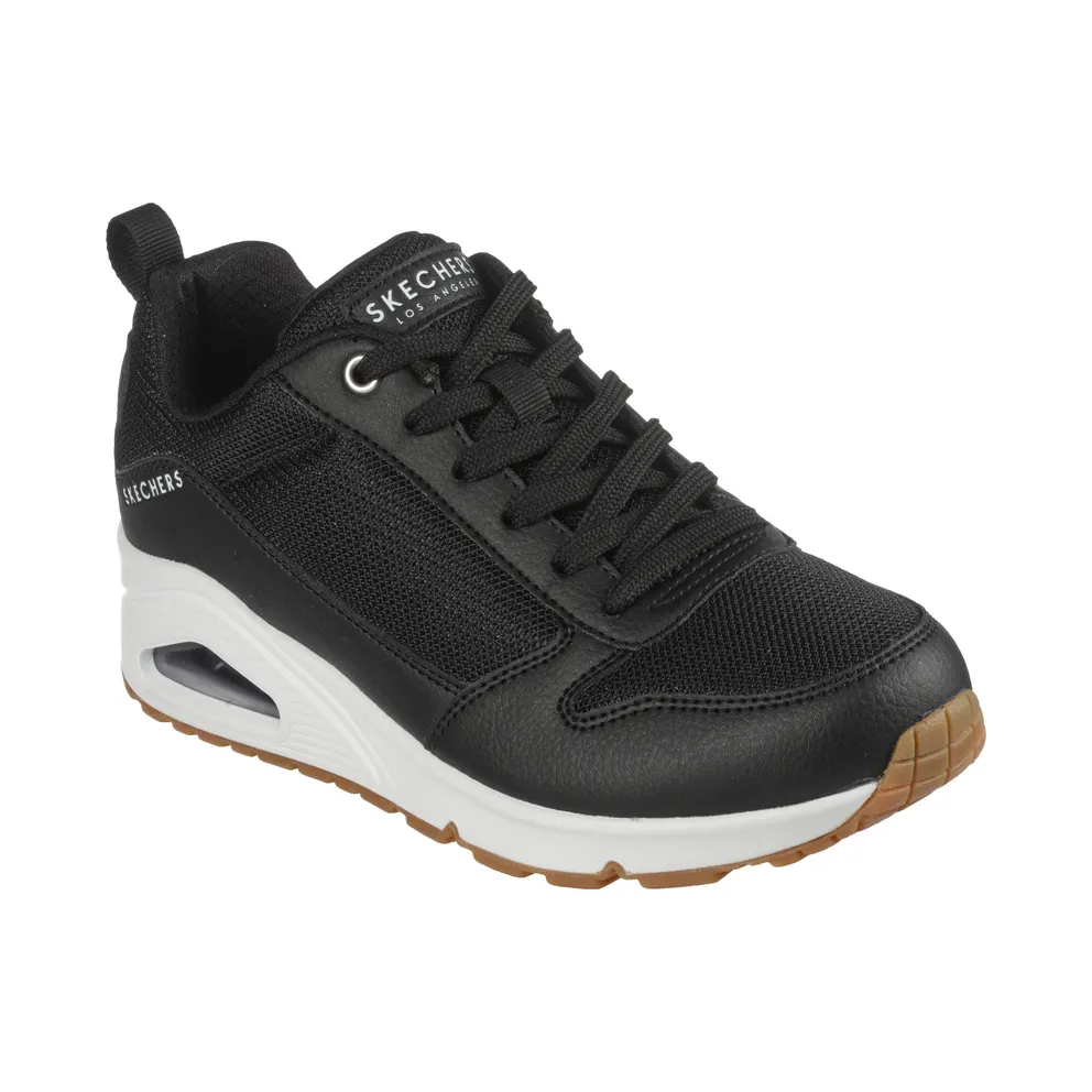 Skechers Uno – Inside Matters – Black / White – “Black” (155005 BKW)